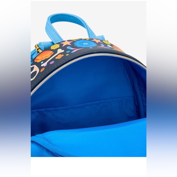 Disney Pixar Loungefly coco trio art mini backpack - Picture 2 of 6